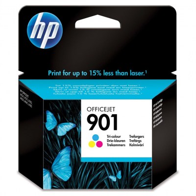 HP 901 (CC656AE) - Cyan, Magenta et Jaune 